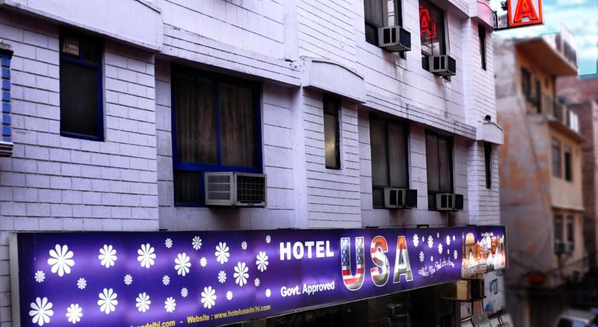 Hotel Usa Nueva Delhi Exterior foto